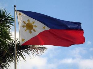 The Philippine flag