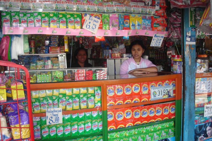A typical sari-sari store in the city of Cavite
